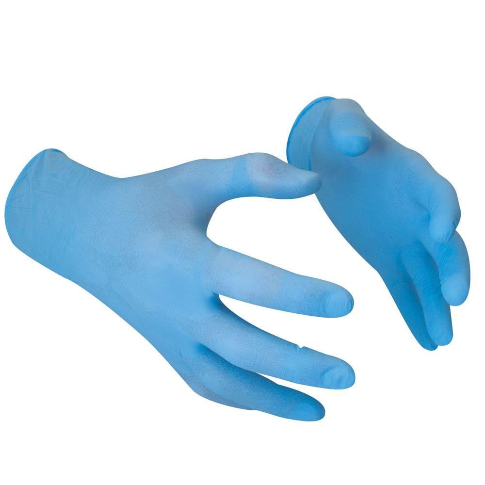 NITRILE GLOVES EX/LARGE PK100, POWDER FREE, GLV6XL