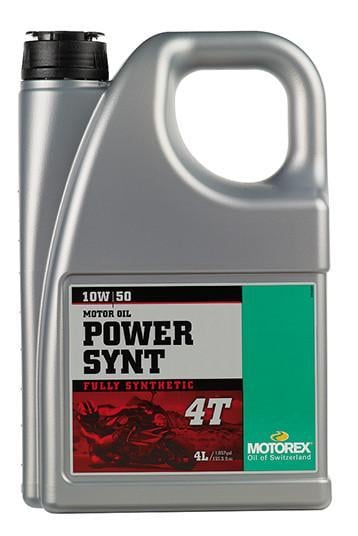 4LT POWER SYNT 4T 10/50W, MOTOREX 7300049, BOX = 4