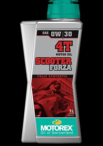 1LT SCOOTER FORZA 4T ACEA A5/B5-04 0W/30 OIL, MOTOREX 7300102, BOX = 10