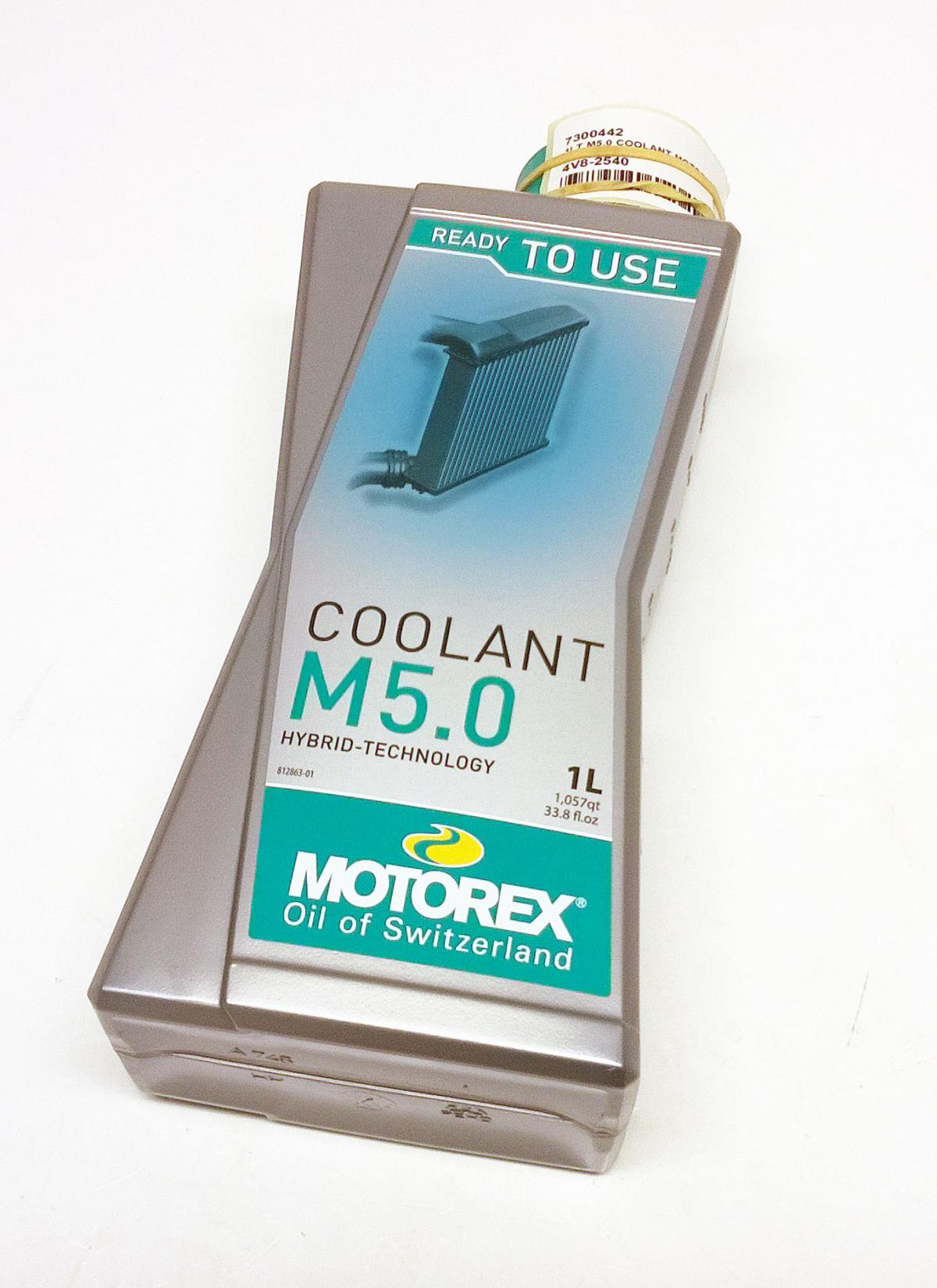 1LT M5.0 COOLANT, MOTOREX 7300442, BOX = 10