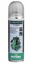 500ml CARBURETOR CLEAN, MOTOREX 7300525, BOX = 12