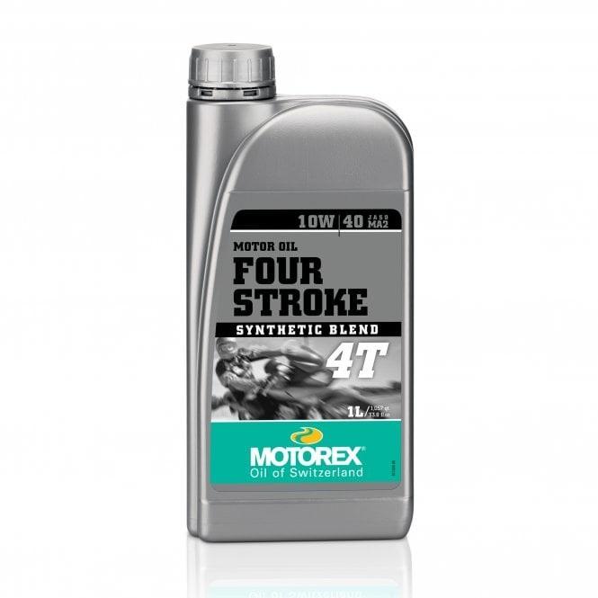 1LT FOUR STROKE SEMI 10W/40W 1LT, MOTOREX 7300742, BOX = 12