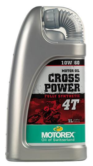1LT CROSSPOWER 4T 10/60W, MOTOREX 7300782, BOX = 10