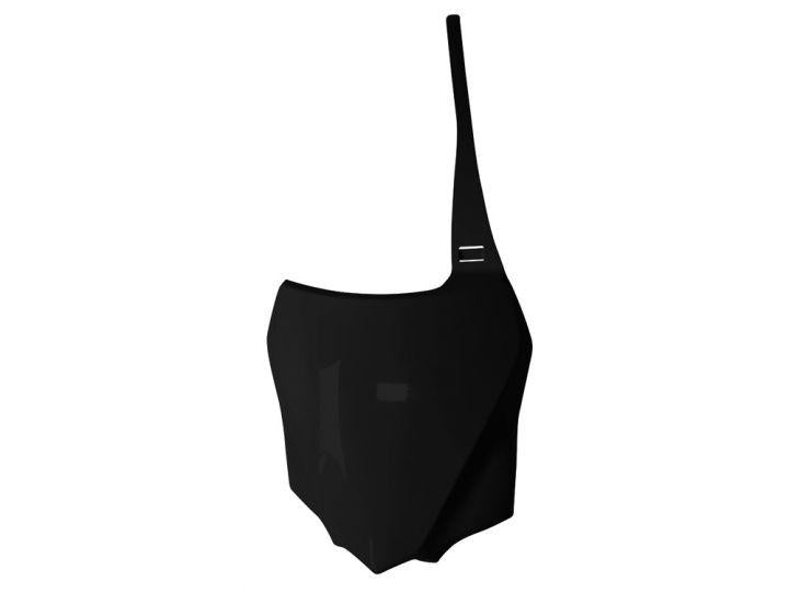 FRONT PLATE 14-25 KX85/100/112 BLACK, RTECH R-TBKX0NR0014