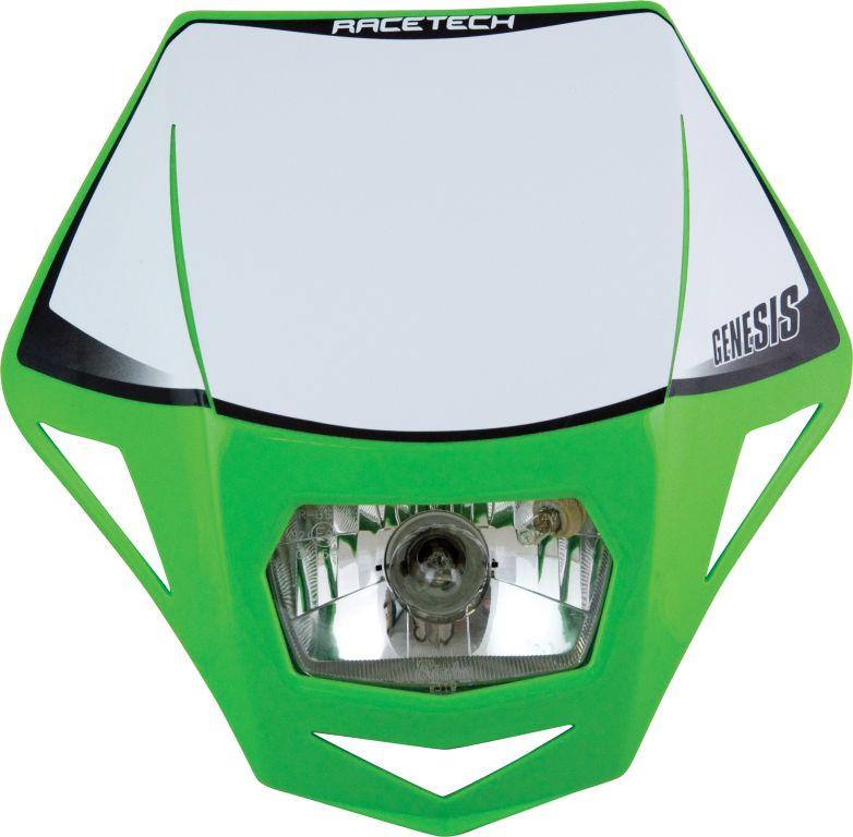 GENESIS HEADLIGHT KX GREEN, RTECH R-MASKVE00006, KX GREEN