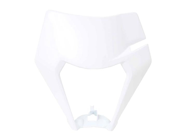 FRONT HEADLIGHT 2020-23 KTM WHITE, RTECH R-MASKKTMBN20