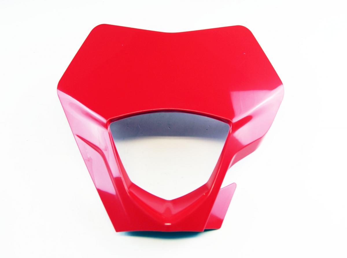 HEADLIGHT COWL 2021-23 GASGAS RED, RTECH R-MASKGASRG21