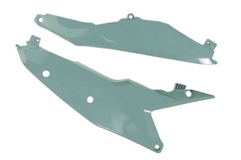 SIDE PANELS 2023-25 SX/SX-F, 2024-2025 EXC/EXC-F KTM, QUANTUM GREY, RTECH R-FIKTMGR0023