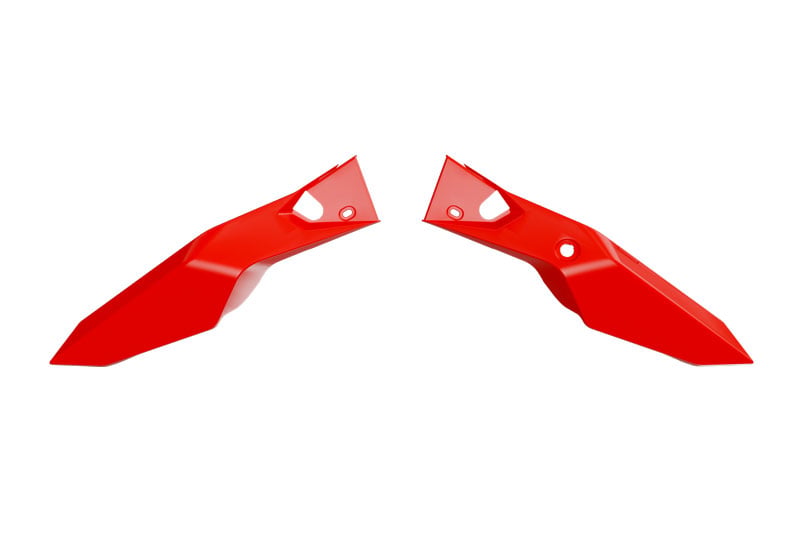 REAR NUMBER PLATE SIDE PANELS KOVE 800 2025 R-TECH R-FIKOVRS0025 RED