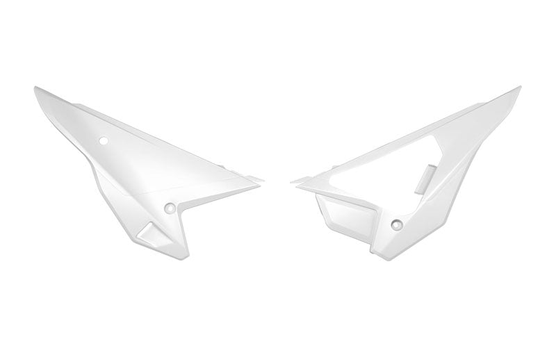 SIDE PANELS HONDA CRF 250 450 2025 R-TECH WHITE REVOLUTION R-FICRFBN0026