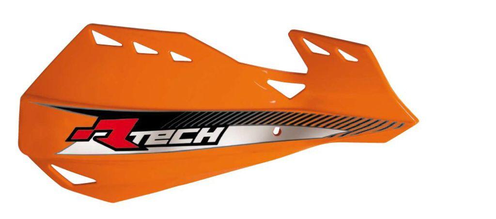 DUAL HANDGUARDS ORANGE, RTECH R-KITPMDUAR14, MX/ENDURO