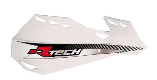 DUAL HANDGUARDS WHITE, RTECH R-KITPMDUBN14, MX/ENDURO