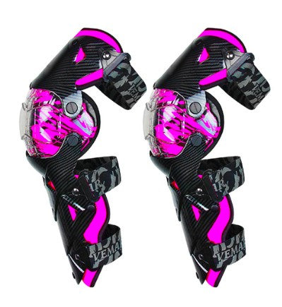 KNEE SAFETY GUARD PROTECTION PADS HINGED – PINK