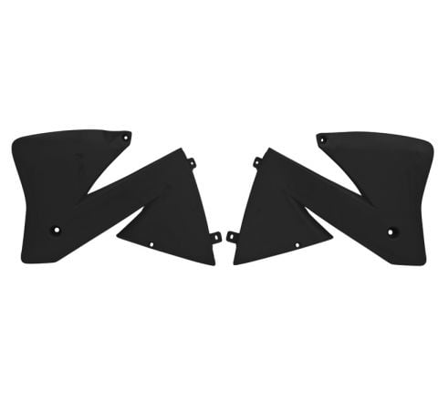RADIATOR SCOOPS 01-04 KTM SX BLACK, RTECH R-CVKTMNR9802