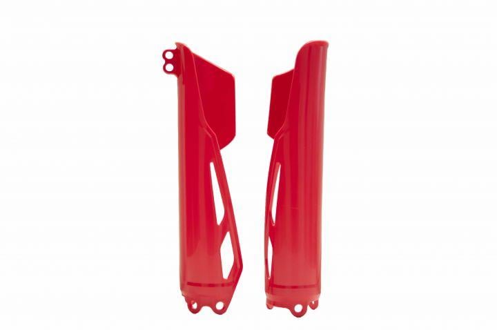 LOWER FORK GUARDS CRF-R/CRF-RX/CRF-X 19-25, RED, RTECH R-PSCRFRS0019