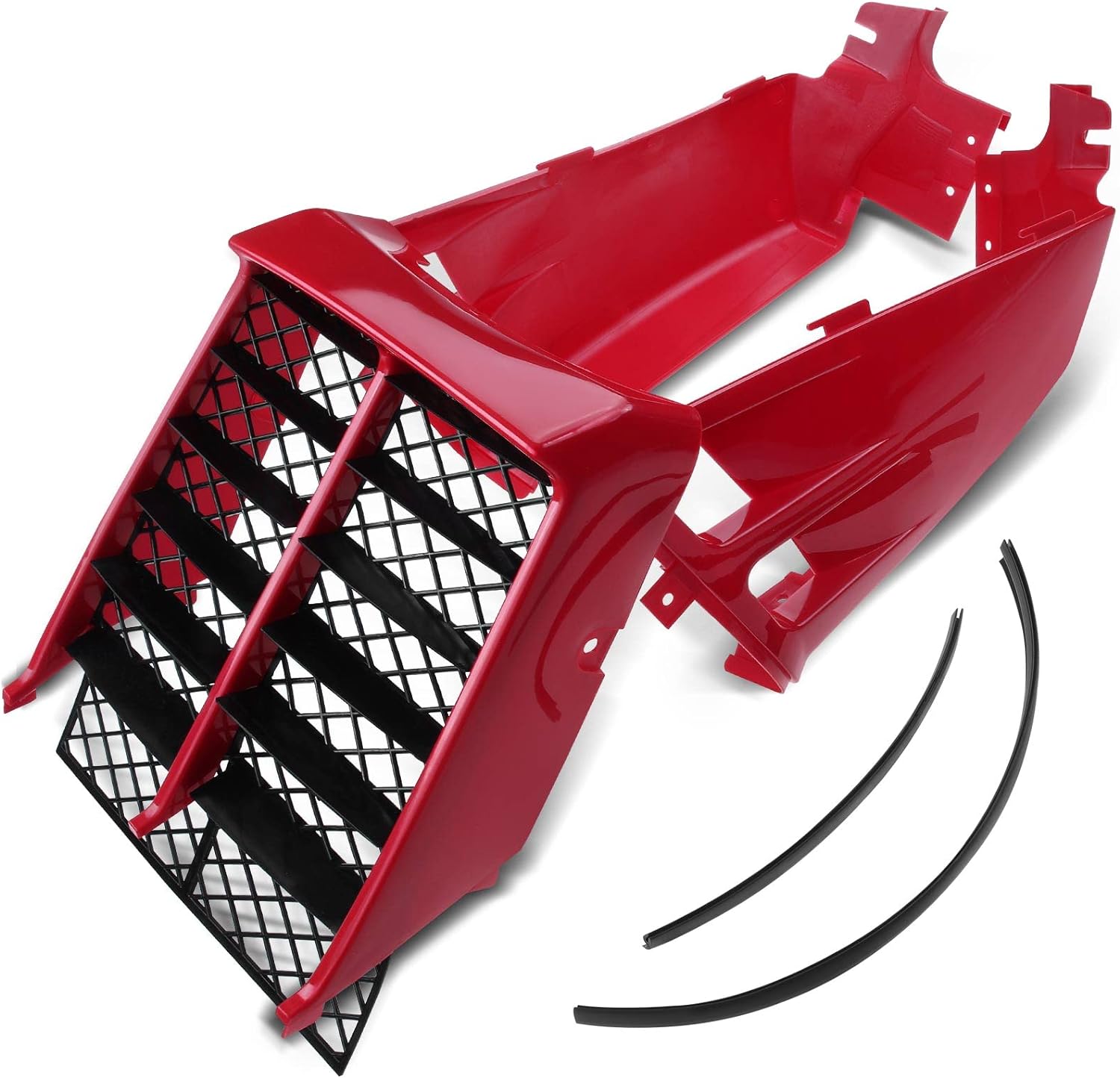 TANK SIDE COVERS & RADIATOR SHROUDS RED KIT YAMAHA BANSHEE YFZ350 1987-2006 2GU-2171L-00-00