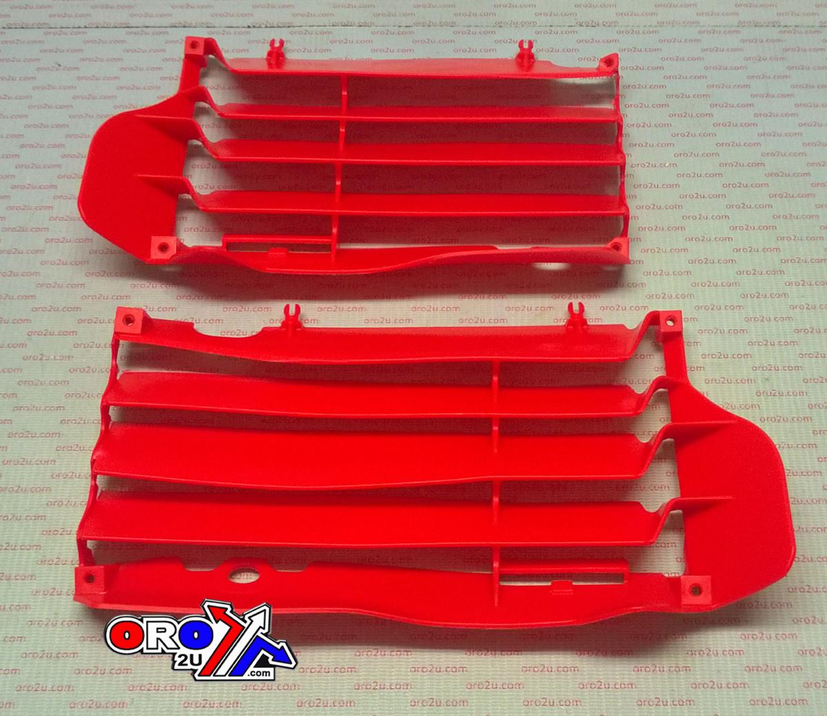 LOUVERS RAD CRF450R 15-16 RED, POLISPORT 8457400002