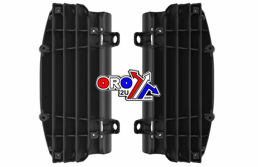 LOUVERS RAD HUSKY/KTM BLACK, POLISPORT 8457900002