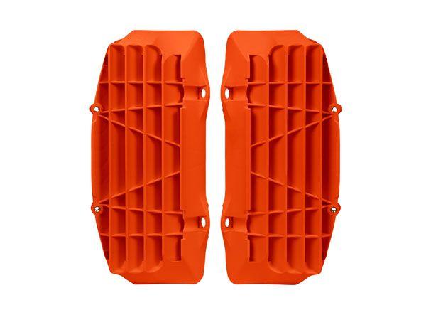 LOUVERS RAD OVERSIZE NEON ORANGE, KTM / HUSQVARNA 16-18, RTECH R-GRKTMAN0017