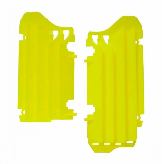 RAD LOUVERS OVERSIZE NEON YELLOW RM-Z450 18-25, RTECH R-GRRMZGF0018