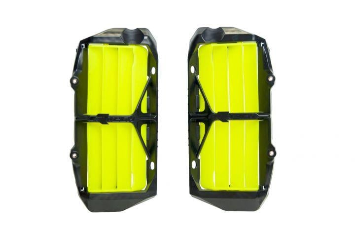 RAD LOUVERS 2019-25 KTM SX/SX-F, NEON YELLOW, RTECH R-GRKTMGF0019