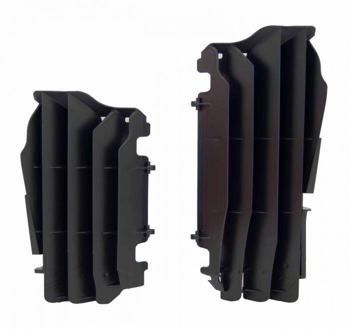 RAD LOUVERS OVERSIZE BLACK, KX 450F 2016 - 2023, RTECH R-GRKXFNR0019