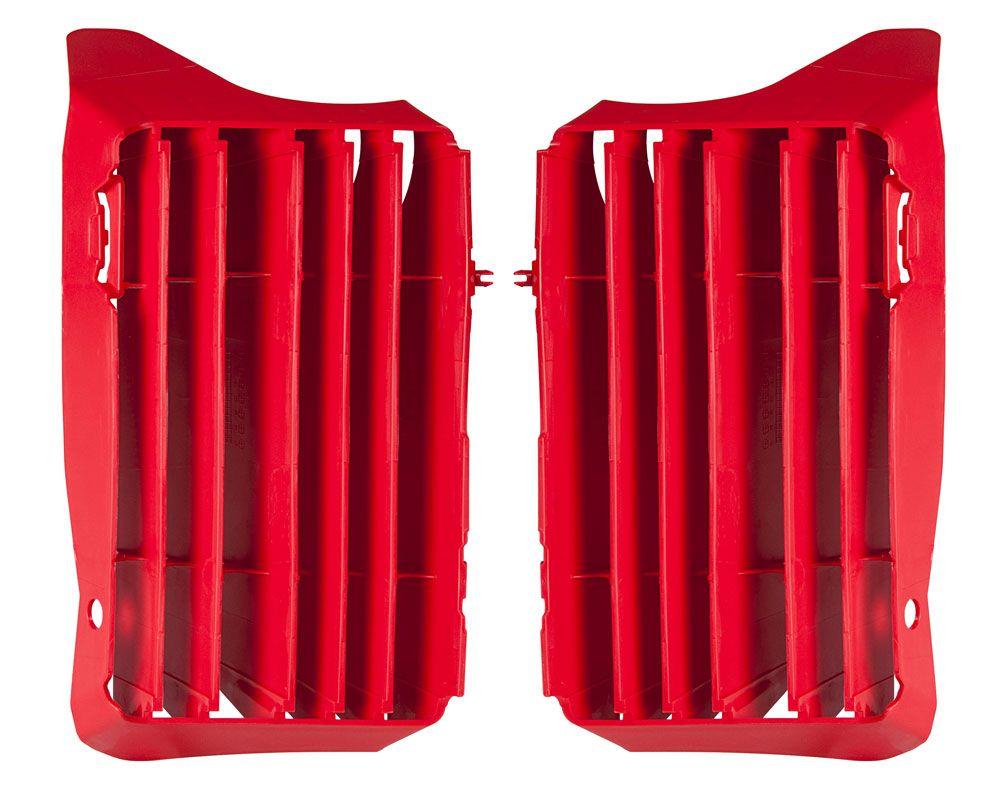 RAD LOUVERS OVERSIZE RED, CRF 450R/RWE/RX 2021-25, RTECH R-GRCRFRS0021