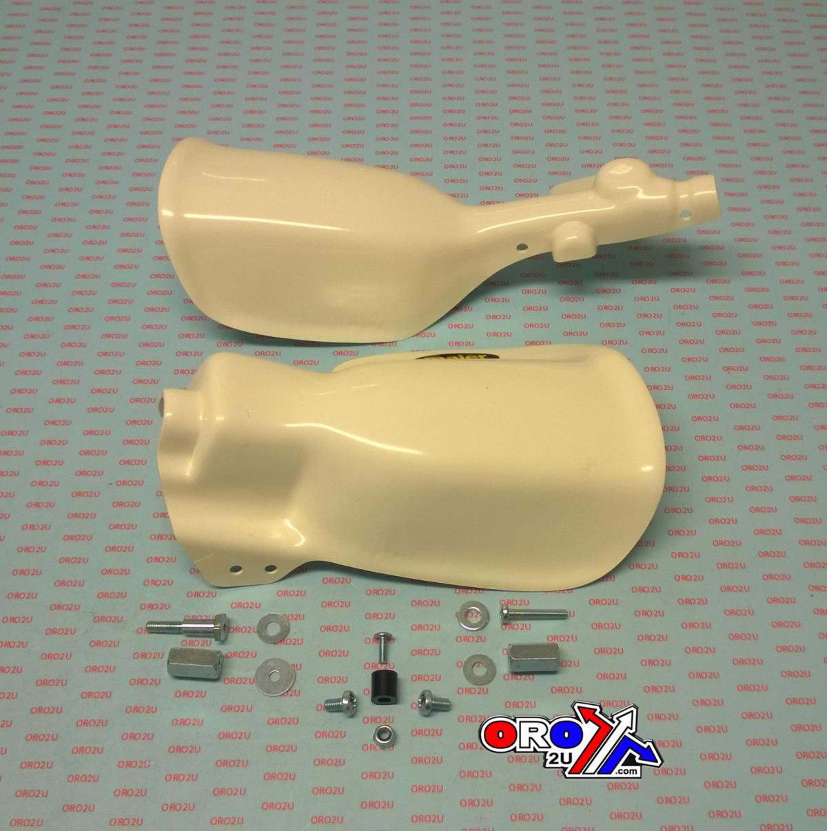 HANDGUARDS ATV WHITE