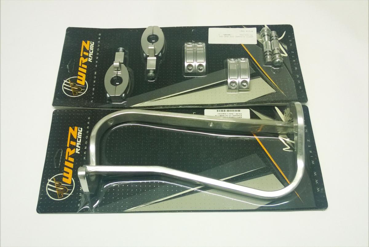 £9+vat WIRTZ HANDGUARDS 22.2 BAR POL, HANDP-01 WRAP AROUND, END OF LINE WAS £38.00