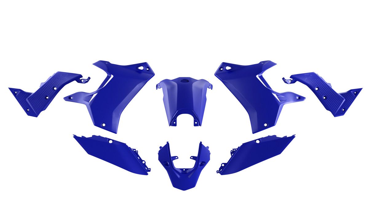PLASTIC KIT YAMAHA T7 19-24, YZ BLUE, RTECH R-KITT70-BL0-024