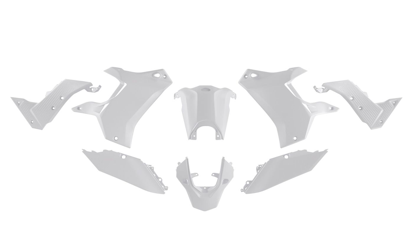 PLASTIC KIT YAMAHA T7 19-24, WHITE, RTECH R-KITT70-BN0-024