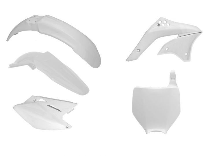 PLASTIC KIT/5 06-08 KXF450 WHT, RTECH R-KITKXF-BN0-506