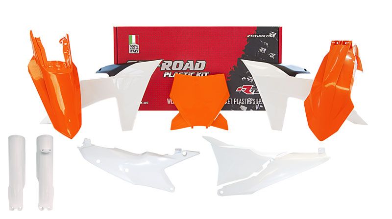 PLASTIC KIT/7 2023 KTM SX/SXF, OEM 2023 COLOURS, RTECH R-KITKTM-OEM-714