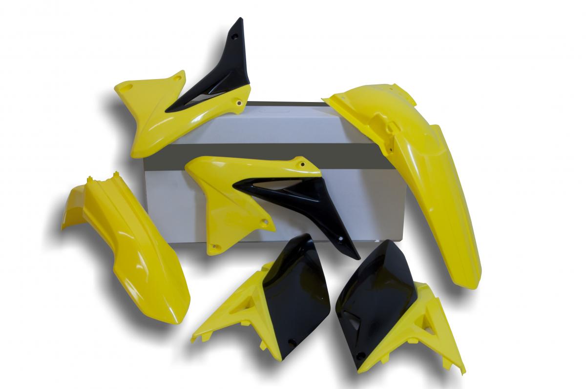 PLASTIC KIT 10-19 RMX450Z OEM 10-12, RTECH R-KITRMX-OEM-411