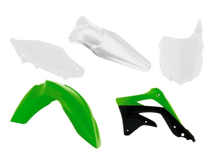 PLASTIC KIT/5 13-15 KX450F, OEM14 RTECH R-KITKXF-OEM-515