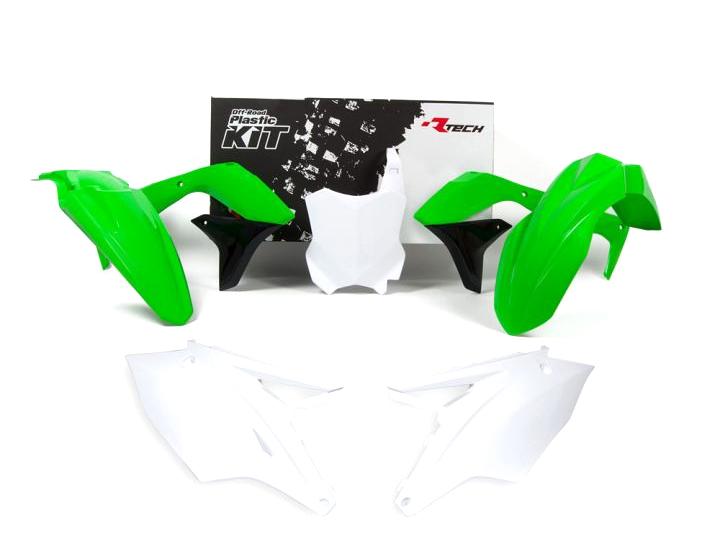 PLASTIC KIT/5 16-18 KX450F, OEM14 RTECH R-KITKXF-OEM-517