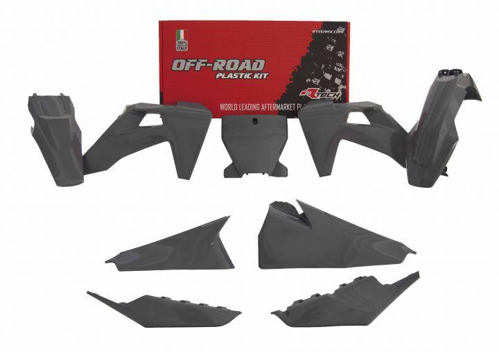 PLASTIC KIT/6 2019-22 TC/FC, QUANTUM GREY, RTECH R-KITHSQ-GR0-599