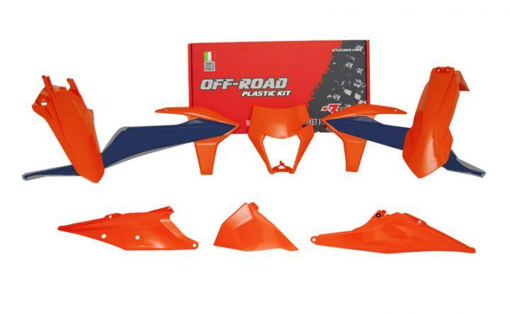 PLASTIC KIT/6 2020-23 EXC/EXC-F OEM 2022, RTECH R-KITKTM-OEM-623