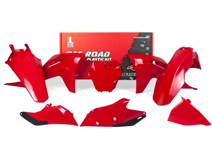 PLASTIC KIT/6 2021-23 MC/MCF/EX/EXF RED, RTECH R-KITGAS-RG0-599, GASGAS