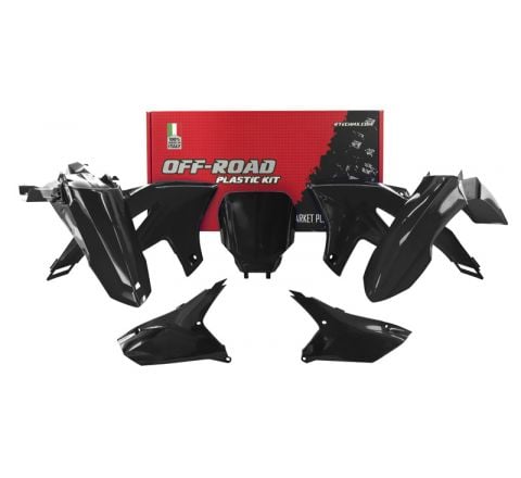 PLASTIC KIT BLACK, 2023-25 YZ450F, RTECH R-KITYZF-NR0-623