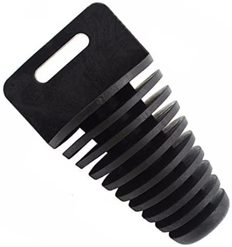 EXHAUST PLUG 34-62mm BLACK EHB009L-BLACK