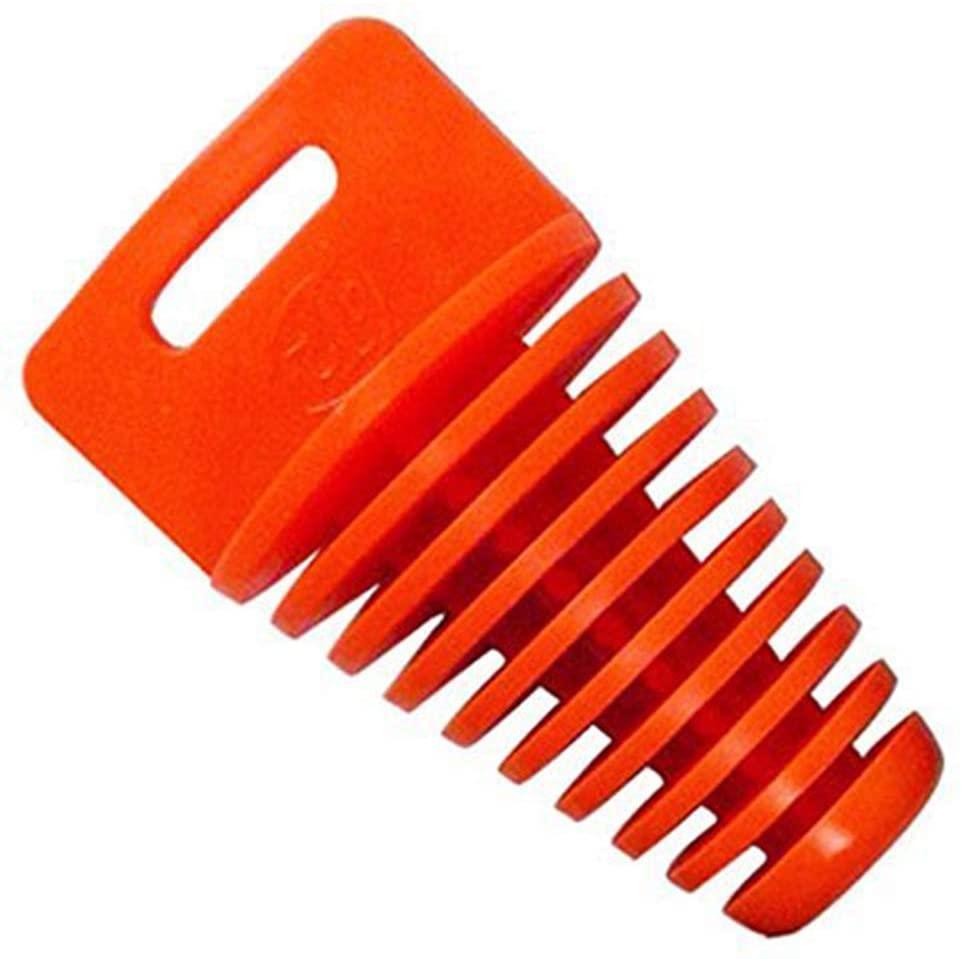 EXHAUST PLUG 34-62mm ORANGE EHB009L-ORANGE