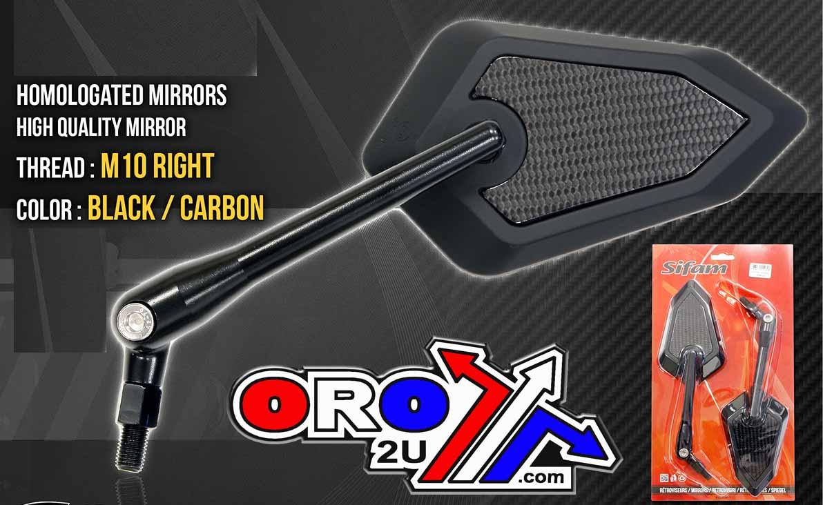 MIRROR UNIVERSAL PAIR CARBON, ROAD, SIFAM MIR9120