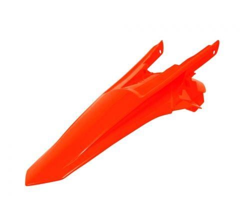 REAR FENDER NEON ORG. 16-18 SX/SXF, RTECH R-PPKTMAN0016