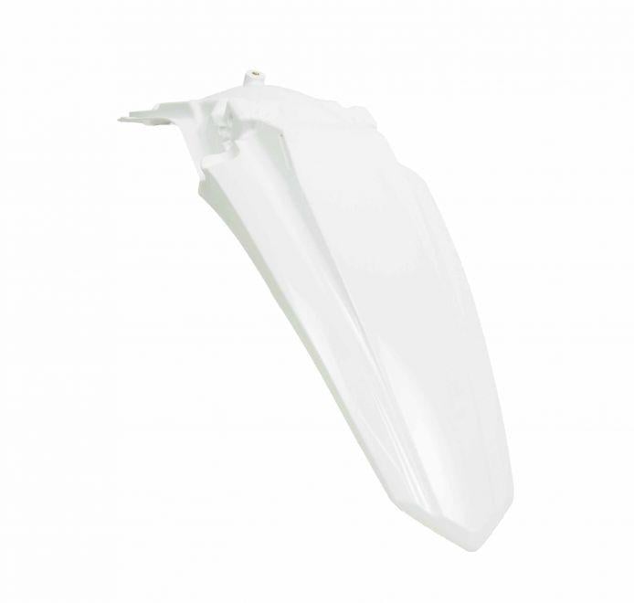 REAR FENDER 2019-23 KX450 WHITE, RTECH R-PPKXFBN0019