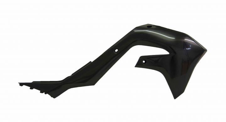 RADIATOR SCOOPS 2019-23 KX450F BLACK, RTECH R-CVKXFNR0019