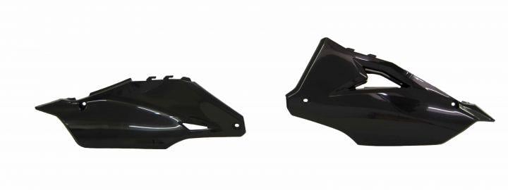 SIDE PANELS 2019-23 KX450 BLACK, RTECH R-FIKXFNR0019