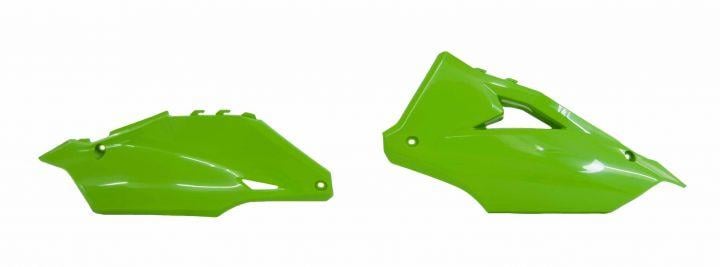 SIDE PANELS 2019-23 KX450 GREEN, RTECH R-FIKXFVE0019