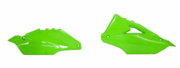SIDE PANELS 2019-23 KX450 NEON GREEN, RTECH R-FIKXFVF0019