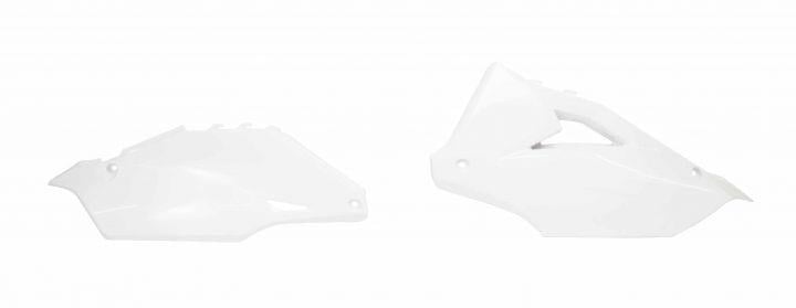 SIDE PANELS 2019-23 KX450 WHITE, RTECH R-FIKXFBN0019